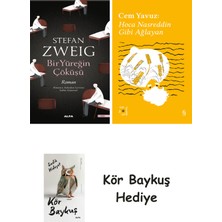 Alfa Yayınları Bir Yüreğin Çöküşü + Everest Açıkhava 38 - Hoca Nasreddin Gibi Ağlayan + Kör Baykuş