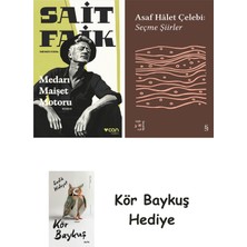 Alfa Yayınları Medarı Maişet Motoru + Everest Açıkhava 35 - Seçme Şiirler + Kör Baykuş