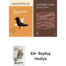 Alfa Yayınları Değirmen + Everest Açıkhava 35 - Seçme Şiirler + Kör Baykuş