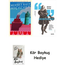 Alfa Yayınları Genç Kız Kalbi + Montaigne + Kör Baykuş