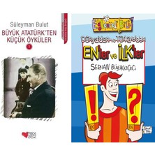 Can Yayınları Büyük Atatürk'ten Küçük Öyküler 1 (Süleyman Bulut) ve Dünyadan ve Türkiyeden Enler ve Ilkler