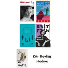 Alfa Yayınları Hikayeci - 5 + Genç Kız Kalbi + Falaka ve Diğer Öyküler + Seçme Hikâyeler + Kör Baykuş