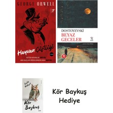 Alfa Yayınları Hayvan Çiftliği + Beyaz Geceler + Kör Baykuş