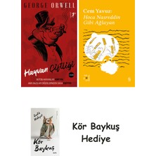 Alfa Yayınları Hayvan Çiftliği + Everest Açıkhava 38 - Hoca Nasreddin Gibi Ağlayan + Kör Baykuş