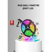 Shopwave Uzaktan Kumandalı Rgb Smart Şerit LED Işık Esnek ve Taşınabilir Dekorasyon