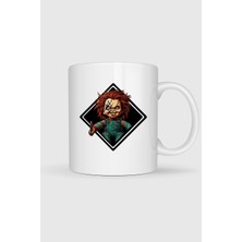 Bahriyeli Collection  Chucky  Charles Lee Ray Tasarımlı Kupa Bardak