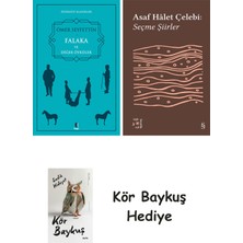 Alfa Yayınları Falaka ve Diğer Öyküler + Everest Açıkhava 35 - Seçme Şiirler + Kör Baykuş