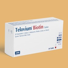 Assos Telovium Biotin 30 Tablet - Dezenfektan Hediyeli - %72 Alkol