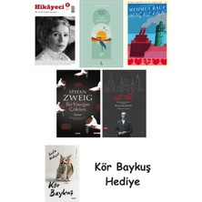 Alfa Yayınları Hikayeci - 5 + Göl Saatleri + Genç Kız Kalbi + Bir Yüreğin Çöküşü + Nat Tate + Kör Baykuş