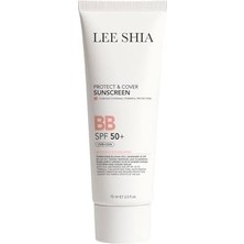 Mena Rise Lee Shia Bb Güneş Kremi 50+Spf - Medium - 75 ml (Cica, Niasinamid)