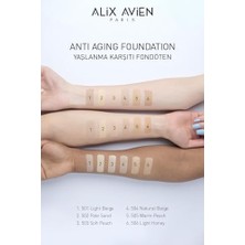 Mena Rise Alıx Avıen Yaşlanma Karşıtı Vitamin Içeren Nemlendirici SPF15 Fondöten - Anti Aging Foundation 501 Light Beige