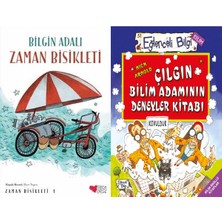 Can Yayınları Zaman Bisikleti 1 (Bilgin Adalı) ve Çılgın Bilim Adamının Deneyler Kitabı