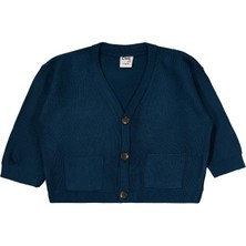 Civil Baby V Yaka Hırka 3'lü Set 6-18 Ay Takım