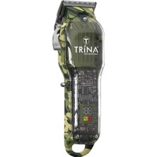 Mena Rise Trina Saç Kesme Makinesi Kamuflaj Desenli - 0055