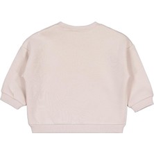 Civil Baby Ayıcık Baskılı Çizgili 6-18 Ay Sweatshirt