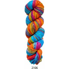 Feza Group Ombre El Örgü Ipliği, 100 Gr, 400 M