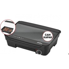 Acornbella Sinbo Elektrikli Izgara Cam Kapaklı
