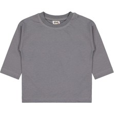 Civil Baby Basic 6-18 Ay Sweatshirt - Gri
