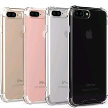 Mena Rise 8 Plus ile Uyumlu Kılıf Nitro Anti Köşeleri Çıkıntılı Koruyucu Silikon,şeffaf, Renksiz