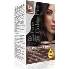 Mena Rise Alix Kit Saç Boyası 50 ml 3.0 Koyu Kahve