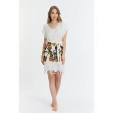 Mulberry Copia Kadın Bambu Plaj Elbisesi