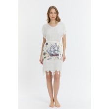 Mulberry Copia Kadın Bambu Plaj Elbisesi