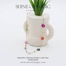 Shine of Magic Jewelry Regal Shine Collection Necklace | Çelik Kolye