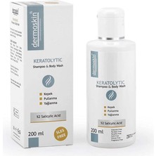 Mena Rise Dermoskin Keratolytic Shampoo & Body Wash 1 Paket (1 x 200 Ml)