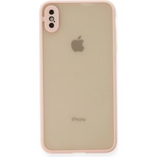 Evolvera Iphone Xs Max Kılıf Montreal Silikon Kapak - Pembe