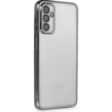 Evolvera Samsung Galaxy M23 Kılıf Razer Lensli Silikon - Siyah