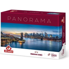 Mena Rise Puzzle Bridge,new York 1000 Parça Panorama Puzzle