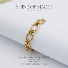 Shine of Magic Jewelry Otto Bracelet | Çelik Bileklik