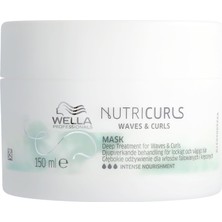 Mena Rise Wella Professionals Nutricurls Maske 150 ml - Dalgalı ve Bukleli Saçlar Için