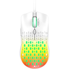 Mena Rise Aula S11 Pro 3600DPI Rgb Optik Gaming Mouse, Turuncu