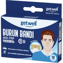 Getwell Burun Bandı Büyük Boy 10'lu 2 Adet