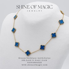 Shine of Magic Jewelry Breeze Necklace | Çelik Kolye