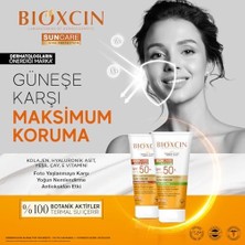 Mena Rise Bioxcin Sun Care Lekeye Eğilimli Ciltler Için Çok Yüksek Korumalı Güneş Kremi 50 Spf 150 Ml- Büyük Boy