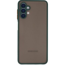Evolvera Samsung Galaxy A04S Kılıf Montreal Silikon Kapak - Yeşil
