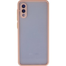 Evolvera Samsung Galaxy A02 Kılıf Montreal Silikon Kapak - Pembe