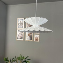 Bamyum Rubby Beyaz Metal Tekli Avize Mutfak Modern Dekoratif Sarkıt Aydınlatma