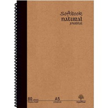 Mena Rise Journal A5 Spiralli Defter – Sert Kapak, 160 Sayfa, Çizgili – Günlük, Ofis ve Hediye Kullanımı Için Not Defteri