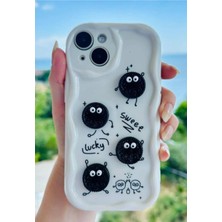 Mena Rise Go Aksesuar 13 ve 14 ile Uyumlu 3D Oyuncaklı Tasarımlı Esnek Silikon Kılıf