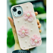 Mena Rise Go Aksesuar 13-14 ve 15 ile Uyumlu Tül Çiçek Oyuncak Tasarımlı Esnek Silikon Kılıfı