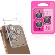 Mena Rise Zore Ile Uyumlu 16 Pro 16 Pro Max Cl-06 Kamera Lens Koruyucu
