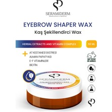 Seramiderm Besleyici Kaş Şekillendirici Wax 50 ml Jel Formda Güvenilir ve Kalıcı