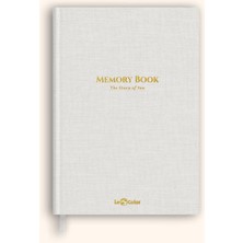 Mena Rise Memory Book Hatıra Defteri Kenarlı Anı Albümü Beyaz