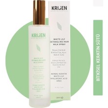 Mena Rise Beyaz Zambak Bitkisel Kolay Tarama Sağlayan Keratin Sütü 100 ml