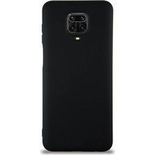 Mena Rise Kzy Iletişim 9 Pro ile Uyumlu Kapak ile Uyumlu Içi Kadife Lansman Silikon Kılıf - Siyah
