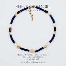Shine of Magic Jewelry Marajo Necklace | Doğal Taş Kolye