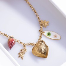 Shine of Magic Jewelry Amarilis Necklace | Çelik Kolye